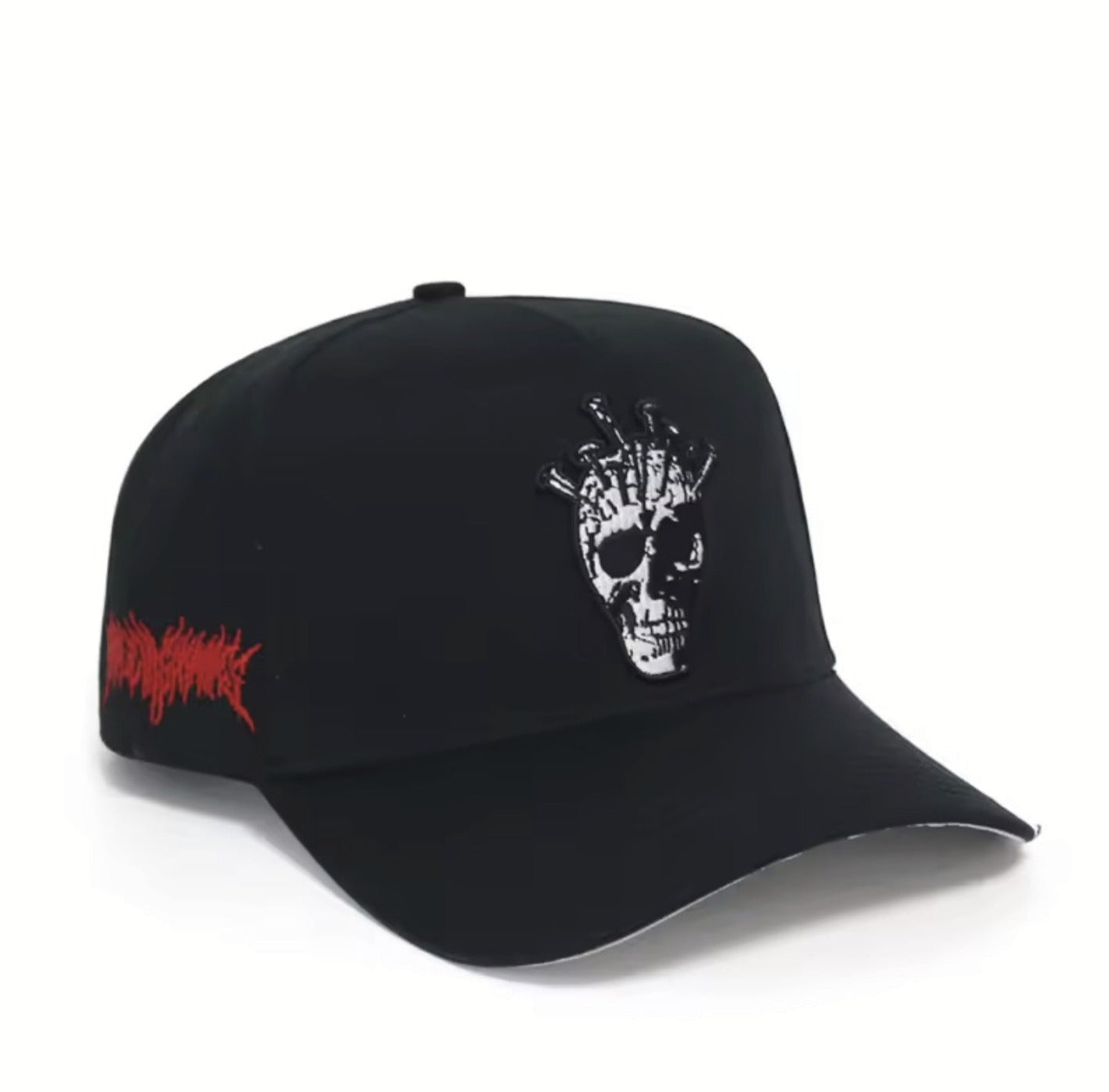 9 skull logo hat  by simplenightmares