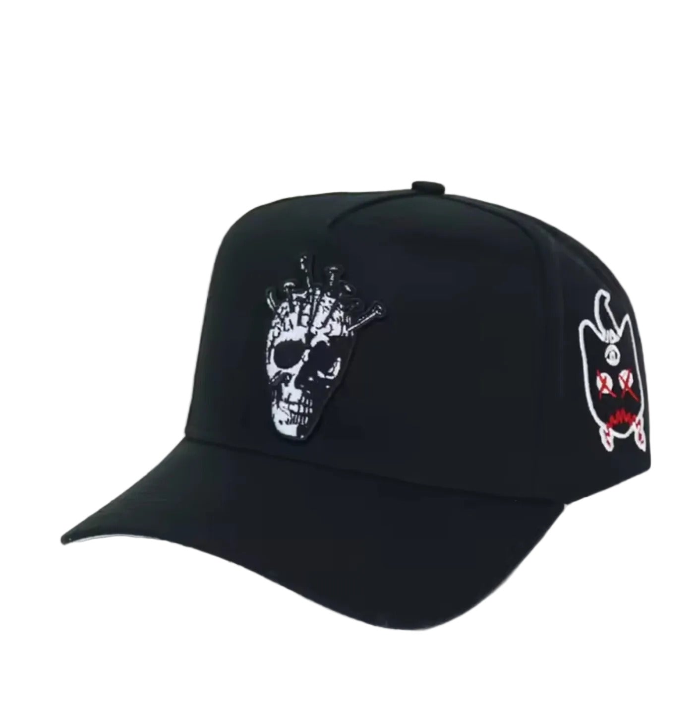 9 skull logo hat  by simplenightmares